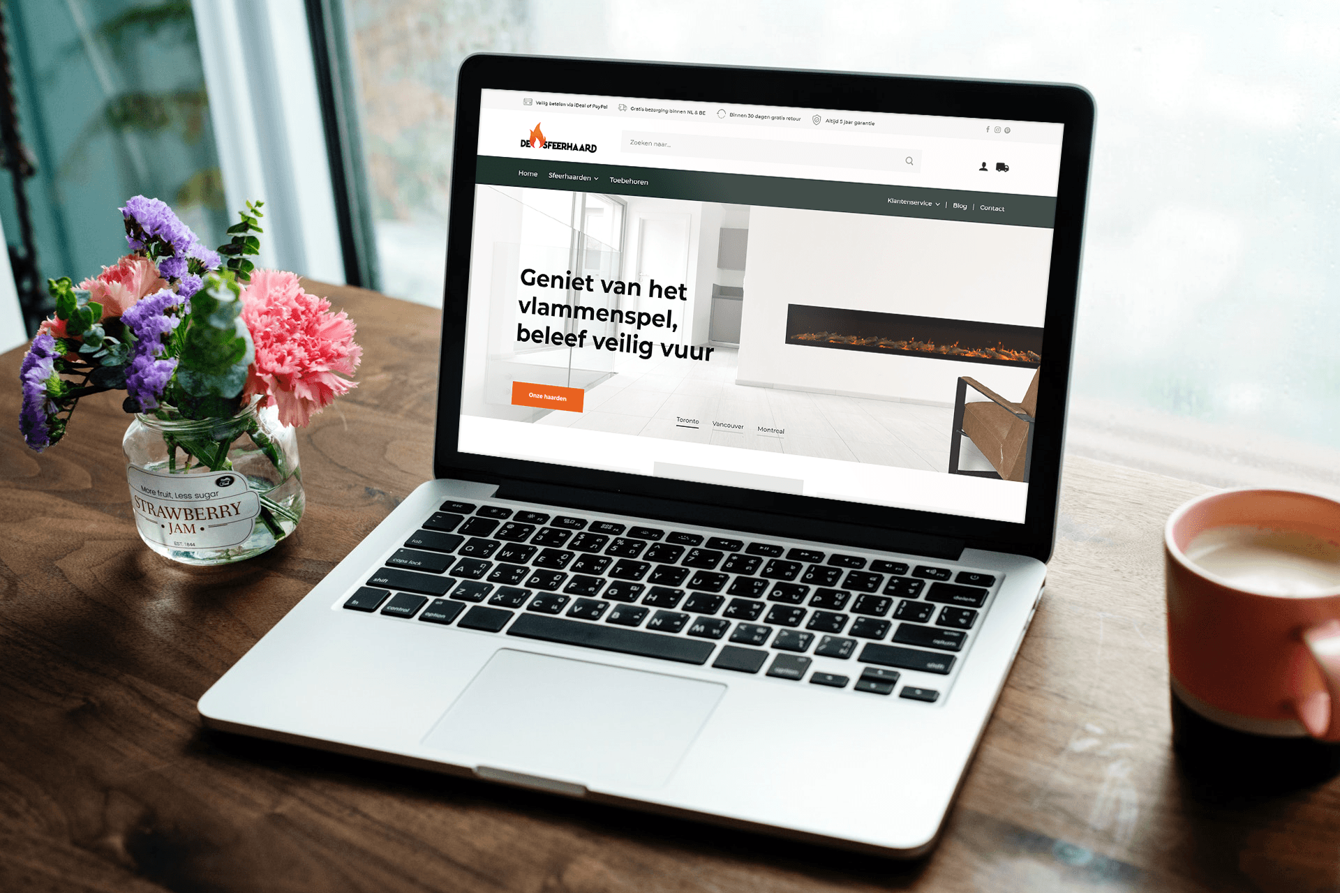 sfeerhaard laptop