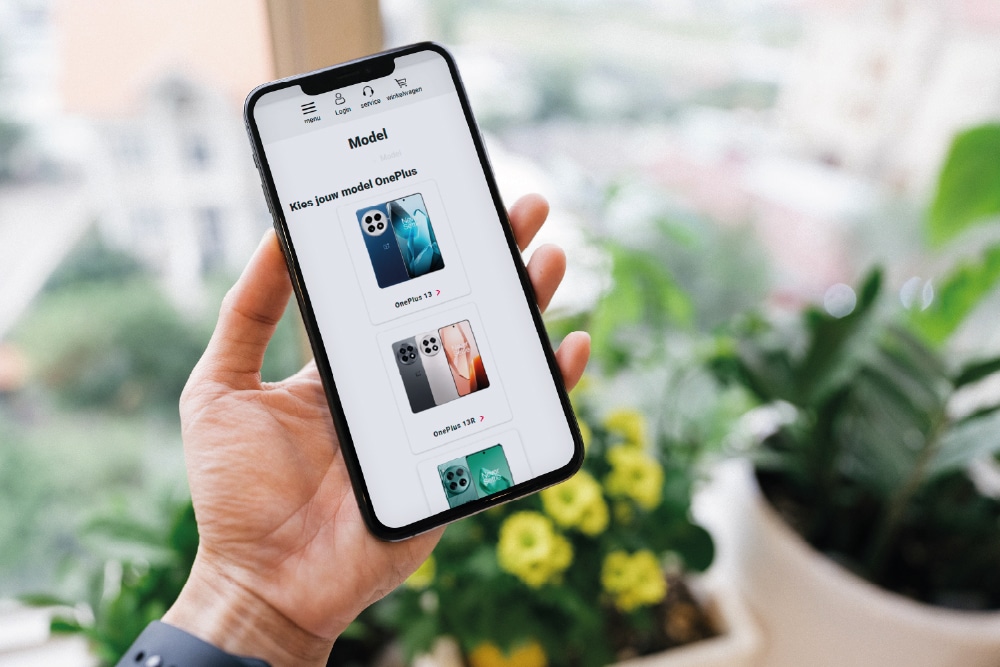Webshop-Gestaltung oneplus1